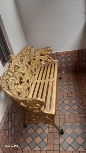 Cadeira Namoradeira em ferro para seu jardim ou quintal