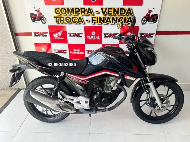 Financia 48x cartão 24x CG 160 TITAN S Flex