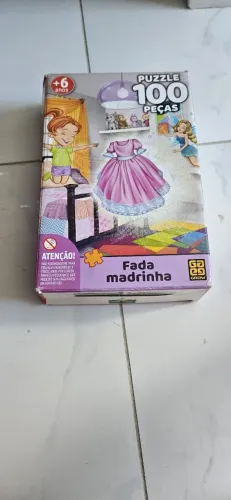 QUEBRA CABEÇA FADA MADRINHA