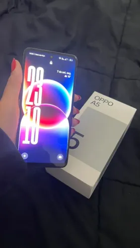 OPPO A5 256GB SEMINOVO | 6GB RAM | 6000mAh | NA CAIXA ? Ótima oportunidade celular!