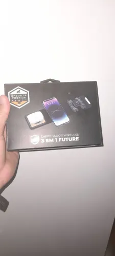 Carregador sem fio 3 in 1