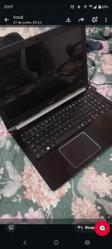 Notebook Acer Aspire i5 SSD 256gb 8gb RAM