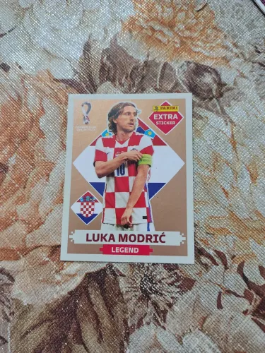 Figurinha extra copa do mundo 2022 - Luka modric bronze