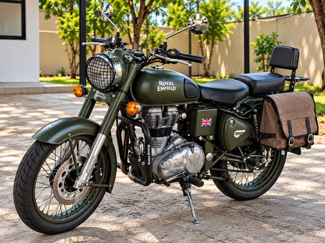 Royal Enfield Classic 500 Battle Green 2020 | 11.231 km | Completa