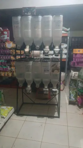 Dispense de ração a granel