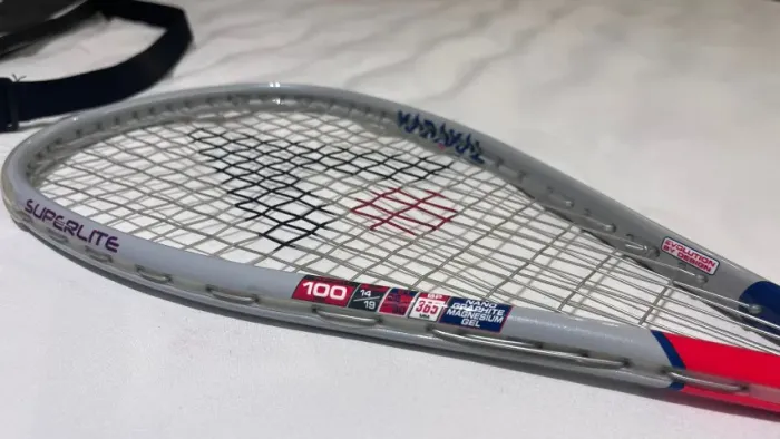 Raquete Squash Superlite SX-100 NANO GRAPHITE MAGNESIUM GEL