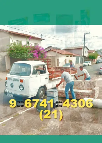 MUDANÇA EM BANGU-REALENGO-PADRE MIGUEL-CAMPO GRANDE-MAGALHÃES BASTOS (21) 9/6741|4306