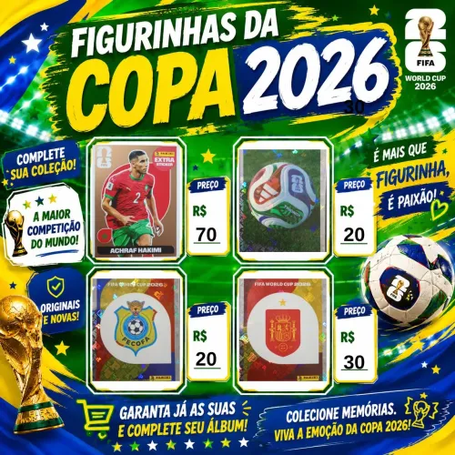 Figurinhas Copa 2026