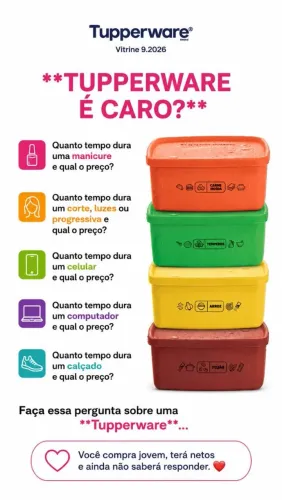 Produtos Tupperware Original e Itajaí- Encomenda e Pronta entrega, Consórcios e Rifas!
