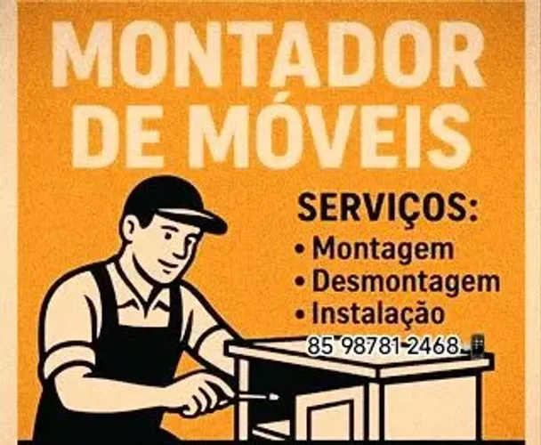 Montagem e desmontagem de móveis.