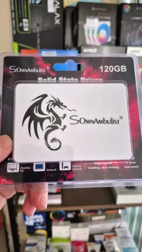 SSD 120GB Sata novo lacrado com garantia de 1 ano!