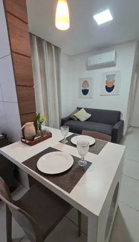 Apartamento mobiliado