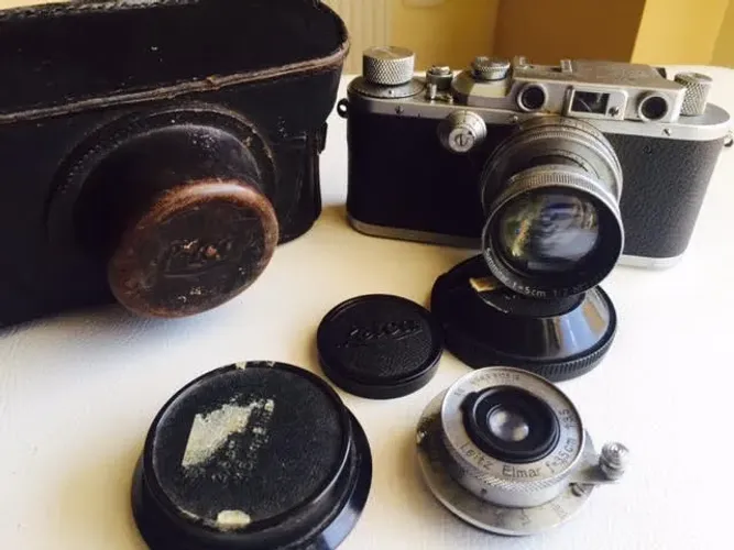 Leica IIIA 1937 Convertida para IIIF (Flash Sync) | Procedência Documentada - América do S