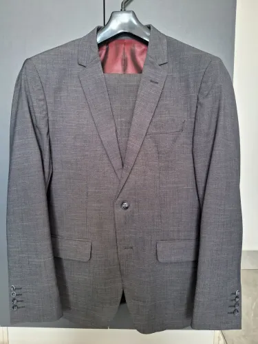 Terno Slim Cinza