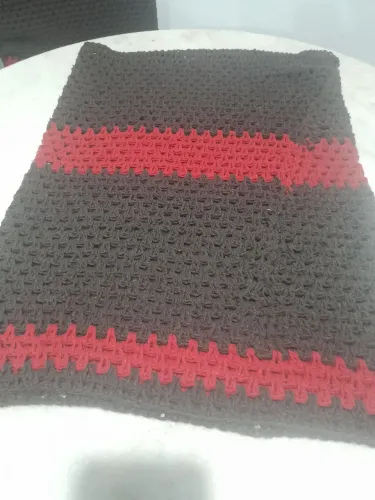 Capa de mesa de croche