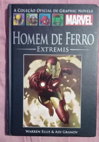 HQ Homem de Ferro: Extremis (Capa Dura) - Coleção Salvat Marvel