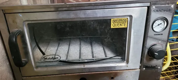 Forno Metalnox a gás