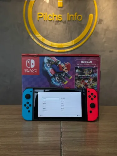 Console Nintendo Switch V2 32GB | Bateria Estendida | Seminovo com Caixa - Olx Pay