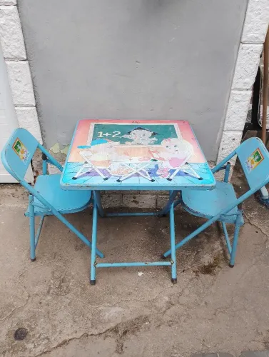 Mesa infantil de ferro