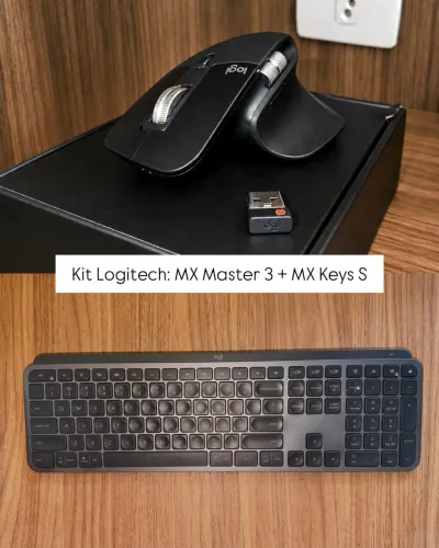 Kit Logitech MX - Mx Keys S e MX Master 3
