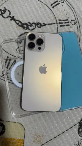 IPHONE 13 PRO MAX GOLD 128GB COM NOTA FISCAL (ACEITO CARTÃO)