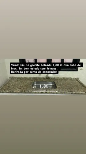 Pia de mármore
