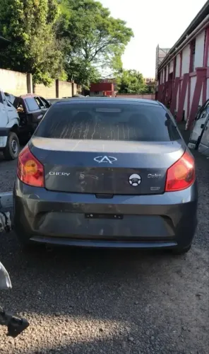 Peças Chery Celer 2015 Porta Farol Capo Lanterna Motor Parachoque Banco Painel Sucata