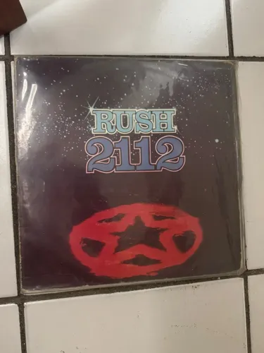 disco de vinil "2112" da banda Rush