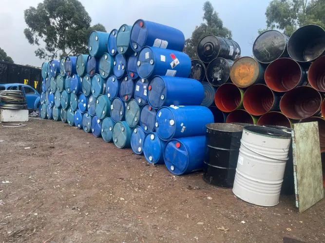 TAMBOR AZUL 200 LITROS 