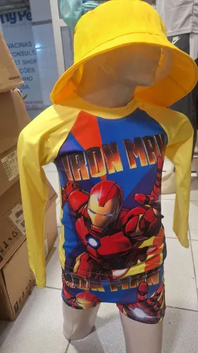 Roupa de praia infantil masculino 6 anos 