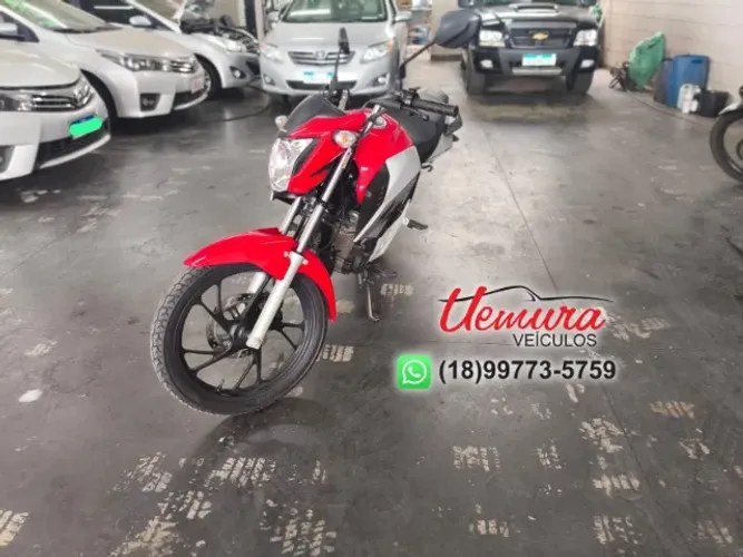 Honda CG 160 Titan 2021/2022 - Vermelha- Flex 21mil km.