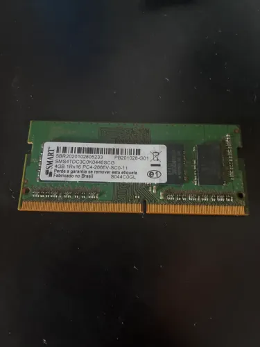 MEMORIA RAM NOTEBOOK 4gb ddr4