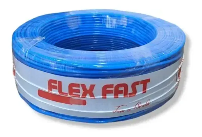 Fio Elétrico Cabo Flexível 1 mm Azul Rolo 100 metros
