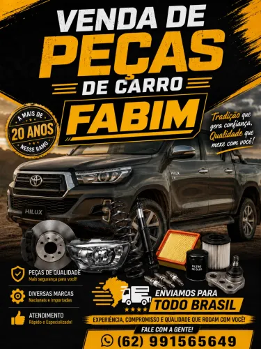 Câmbio, motor, diferencial, farol, capu, portas e outros!