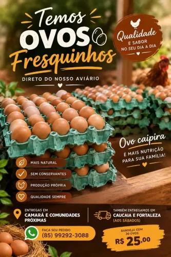 Ovos Caipira 