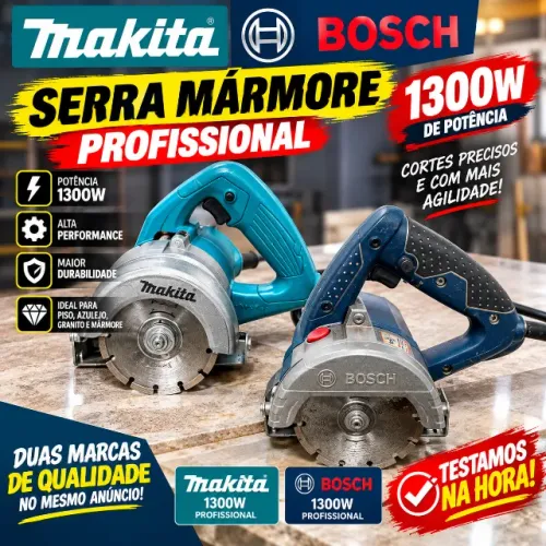 Makita Serra-mármore Bosch profissional
