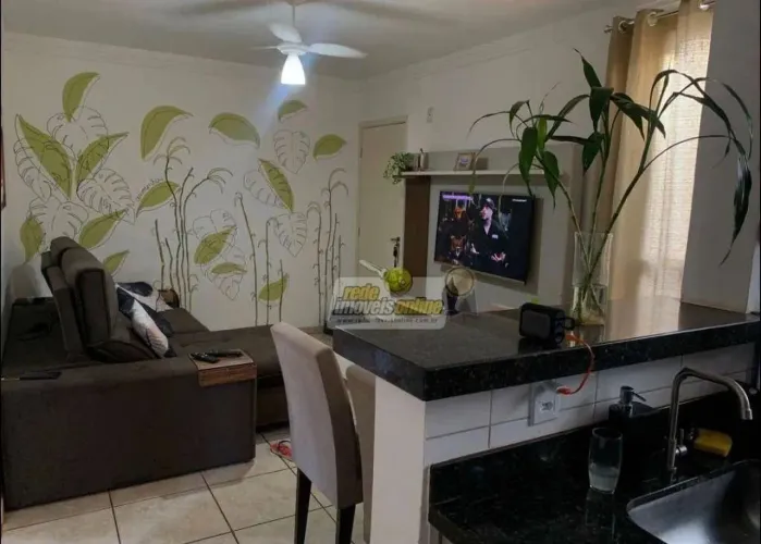Apartamento com 2 dormitórios à venda, 45 m² por R$ 158.000,00 - Conjunto Pontal - Uberaba