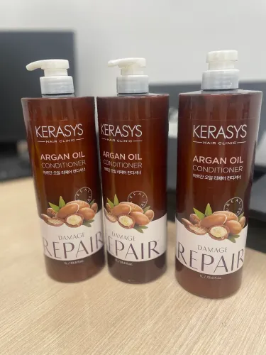 3 Kerasys Argan Oil Condicionador 1000ml cada