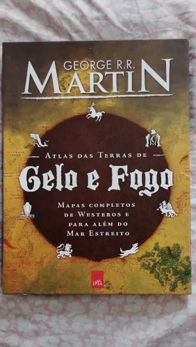 Livro de Game Of Thrones (Atlas das Terras de Fogo e Gelo)