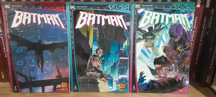 Hq Batman Estado Futuro 1,2 e 3 DC Panini