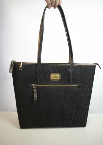Bolsa Victor Hugo original - Em jacquard Nero