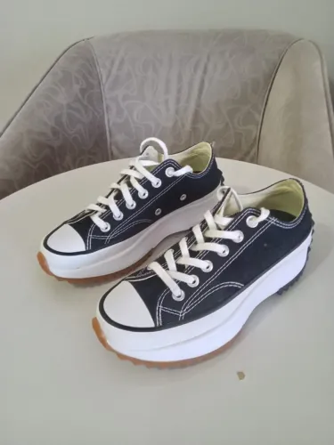 Tênis Converse Run Star Hike Cano Curto Preto