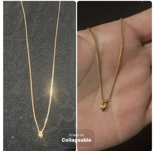 Lindo e delicado cordão Rommanel