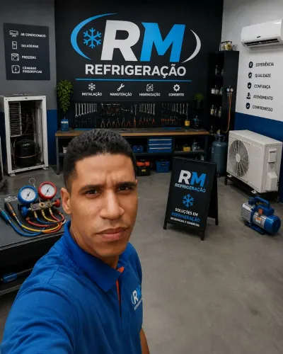 Manutenção de ar condicionado e geladeiras 