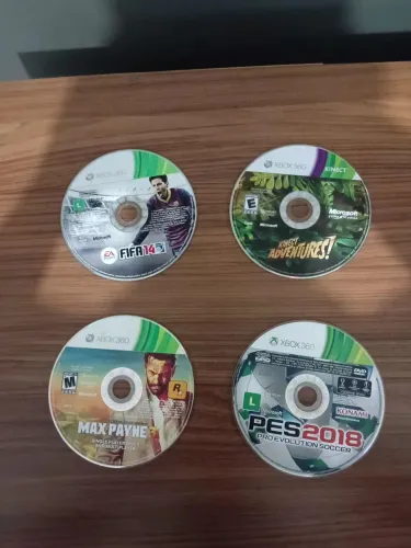 Lote de jogos original de xbox 360