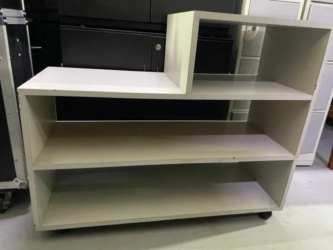 Estante Multiuso Organizadora MDF Com Rodinhas