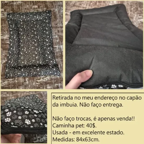 Caminha pet, excelente estado