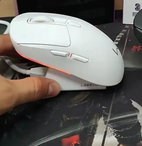 Mouse Magnus com base - Branco