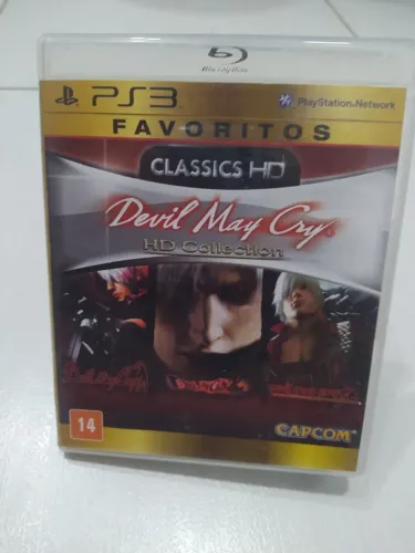 JOGO PS3 ORIGINAL - DEVIL MAY CRY: HD COLLECTION (SÉRIE FAVORITOS)