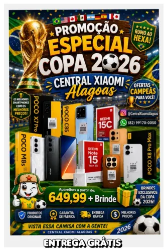 XIAOMI POCO X8 PRO MAX, NOTE 15 PRO PLUS, POCO X7 PRO E DIVERSOS MODELOS
